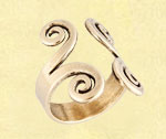 Витое кольцо - старославянские украшения из металла - компания Кудесы
