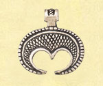 Лунница Счастье - изделие из металла в древнерусском стиле - компания Кудесы